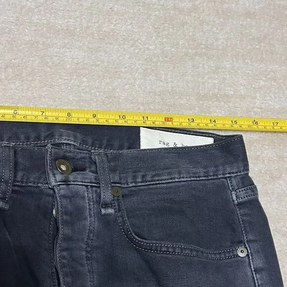 Rag & Bone Mens Fit 2 Authentic Stretch Slim Jeans Denim Blue/Gray 29X30 (READ)